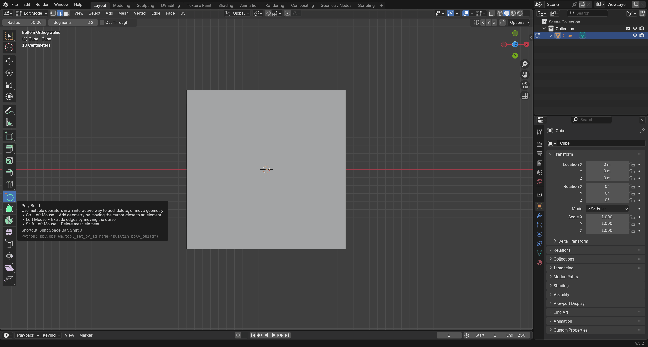 Numeric input demonstration