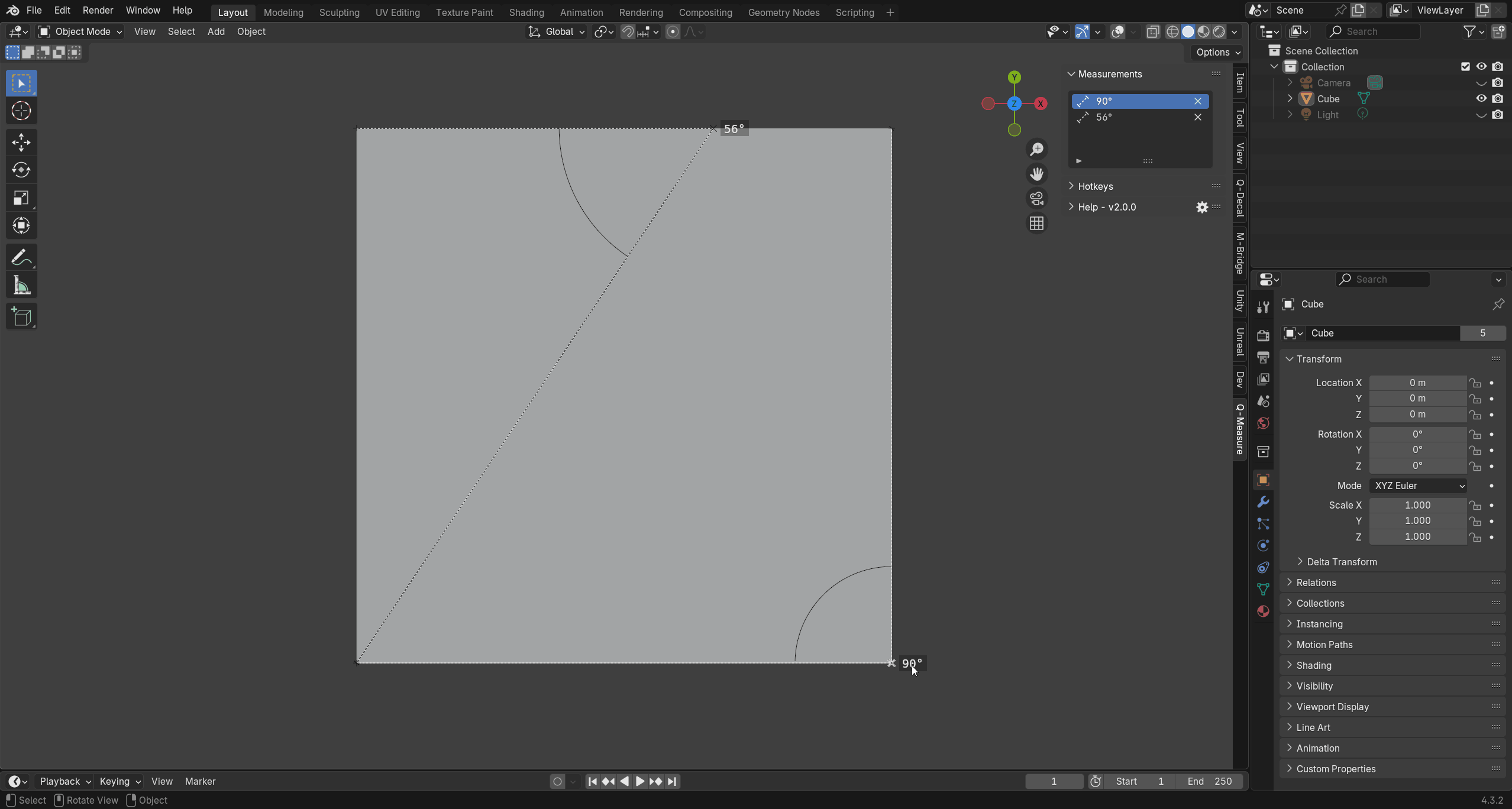 Removing selected measurements using ALT+X shortcut
